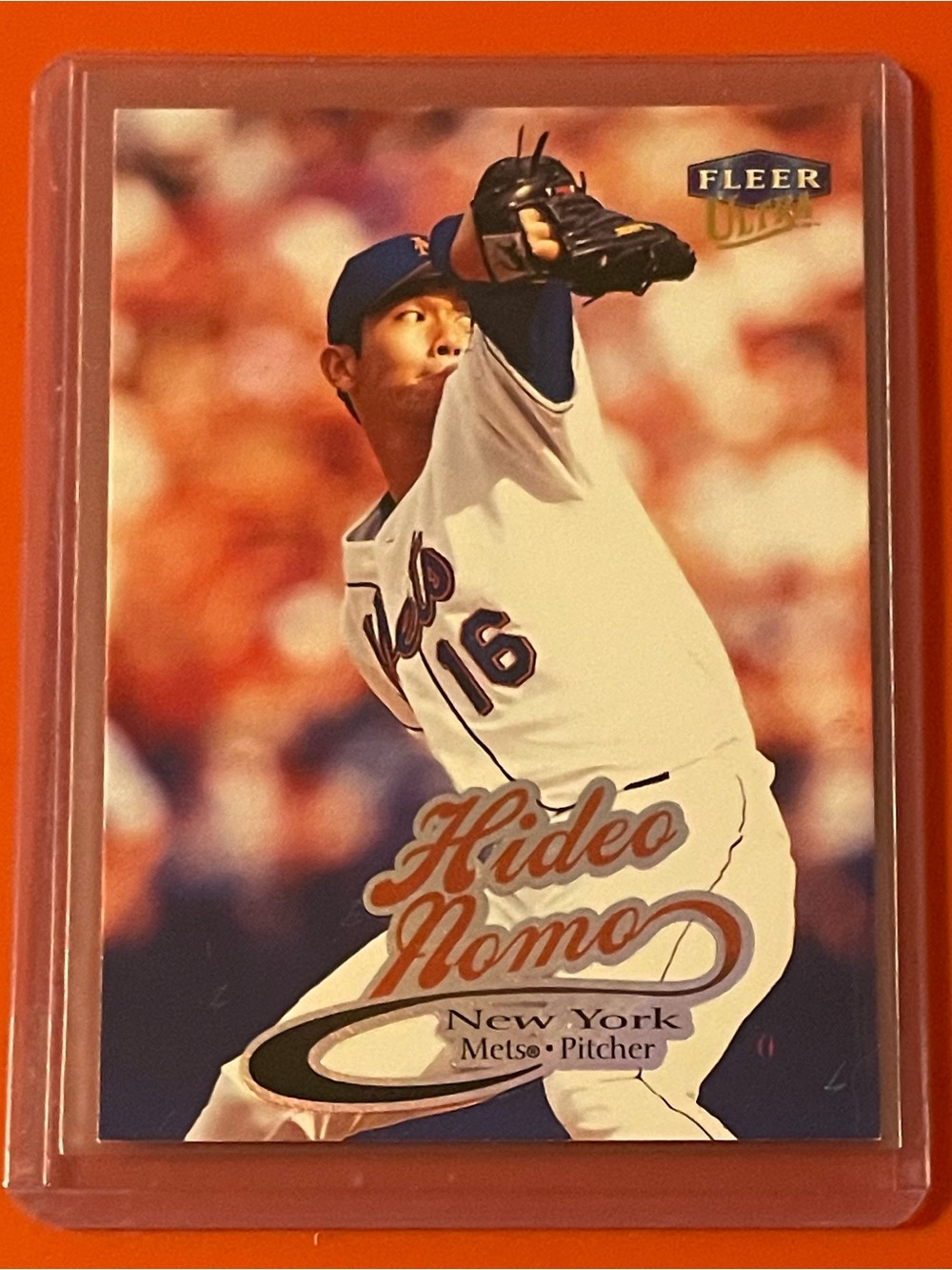 Hideo Nomo #208 1999 Fleer Ultra Baseball Trading Card